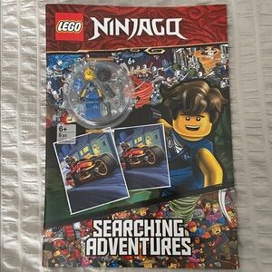Lego Ninjago searching adventures activity book and minifigure